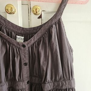 Esby Apparel Japanese Cotton Belle dress washed black size L